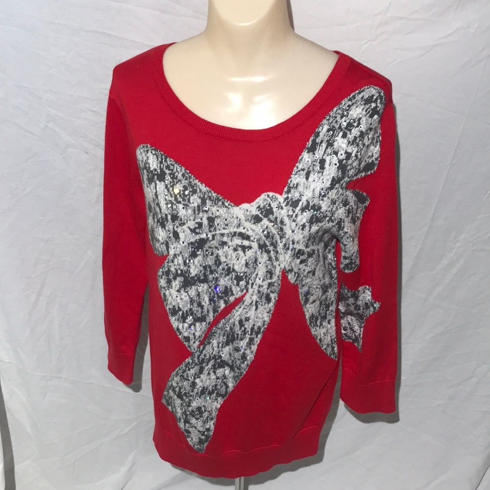 Cynthia Rowley Bow Sweater